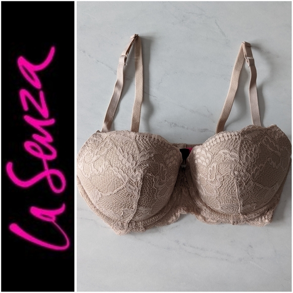 La SENZA Other - NWOT 34D Remix bra, lightly lined, tan